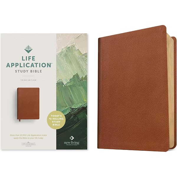 NLT Life Application Study Bible, Third Edition (Genuine Leather